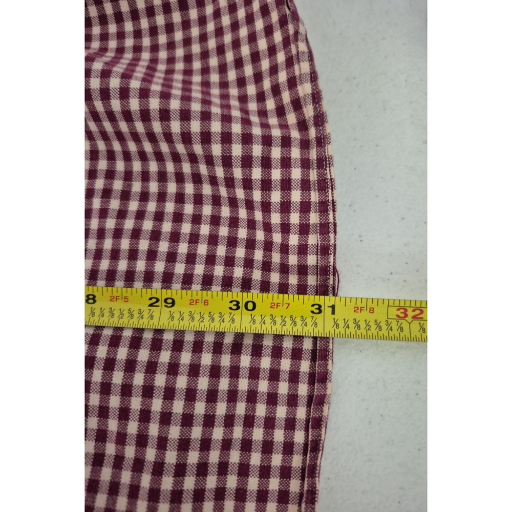 Ralph Lauren Shirt Mens XL Red Gingham Check Custom Fit Long Button Down Sleeve - Picture 8 of 8